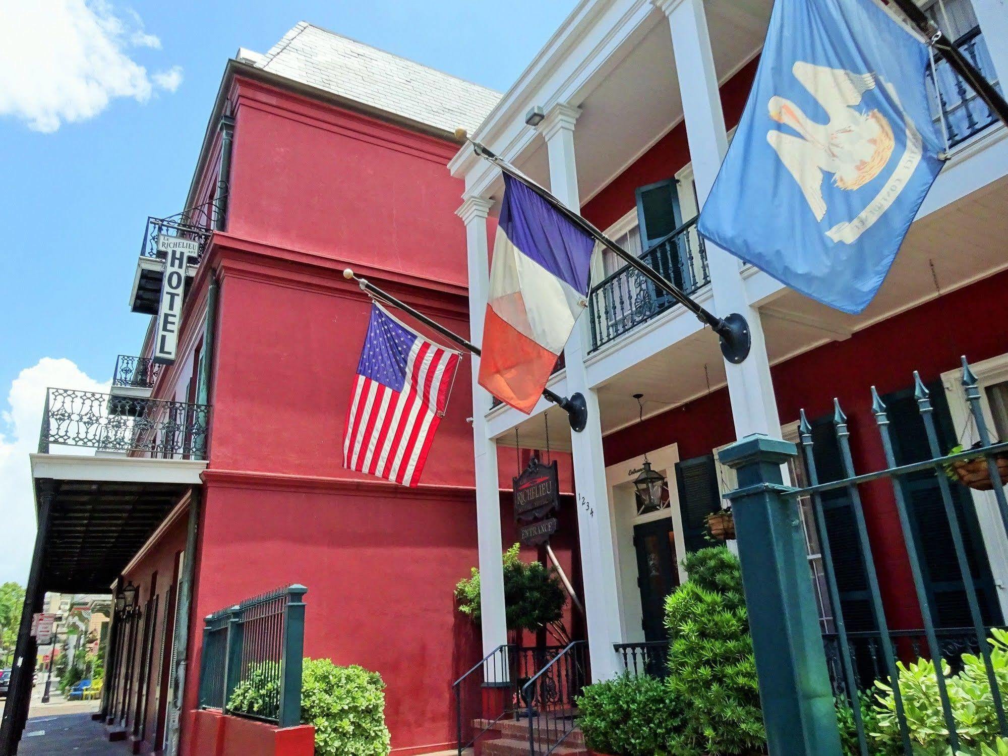 Hotel Le Richelieu In The French Quarter New Orleans Exteriér fotografie